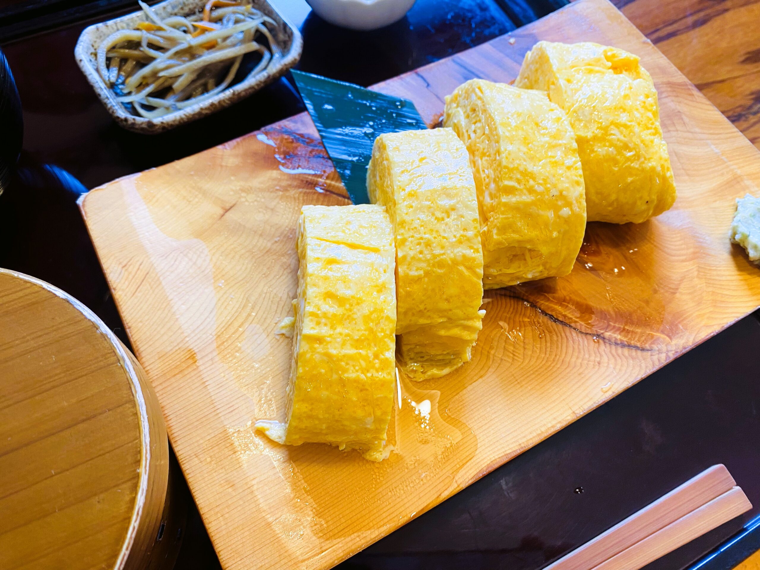 卵焼き定食の画像